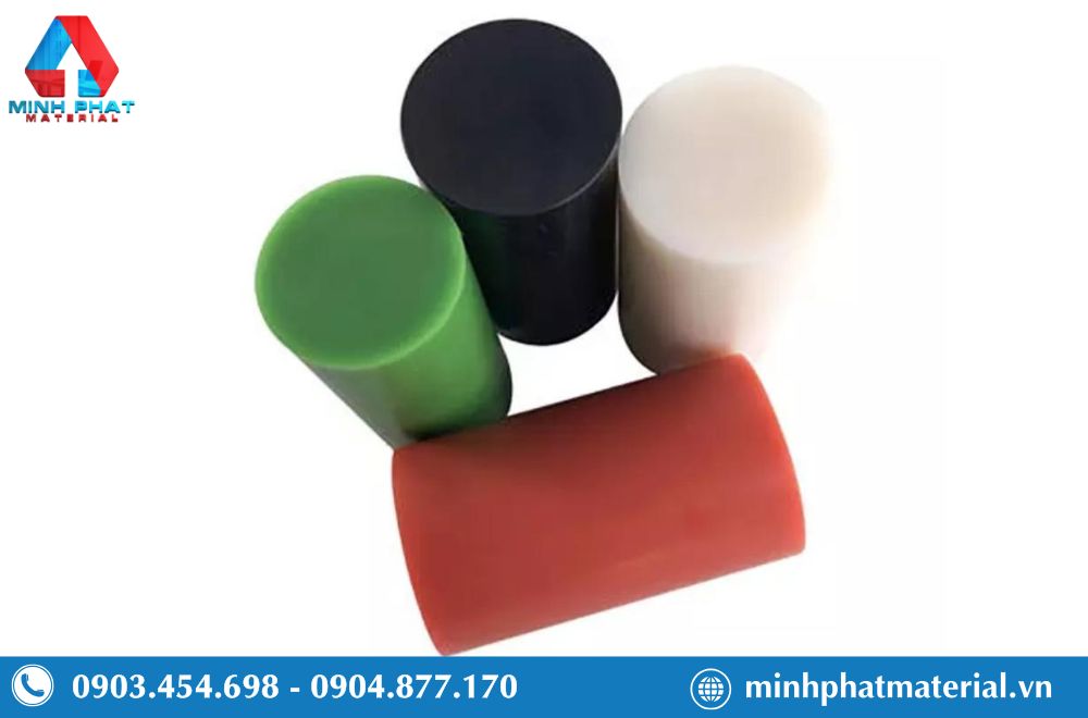 Nhựa Delrin (POM)có cấu trúc phân tử bền vững, mang lại độ cứng cao, khả năng chịu lực tốt