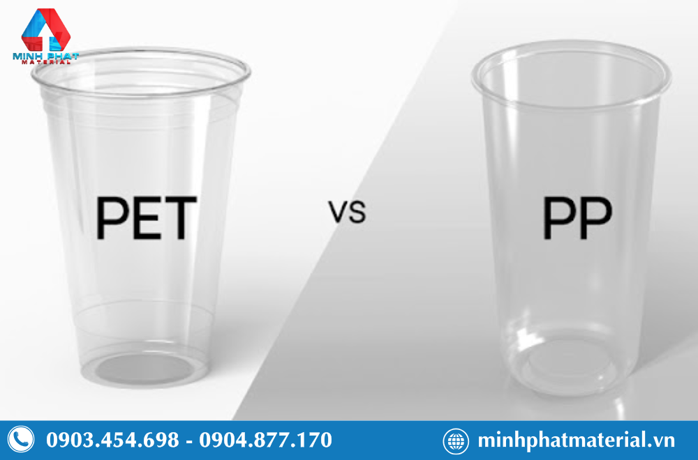 PET (Polyethylene Terephthalate) và PP (Polypropylene) là hai loại nhựa phổ biến nhất
