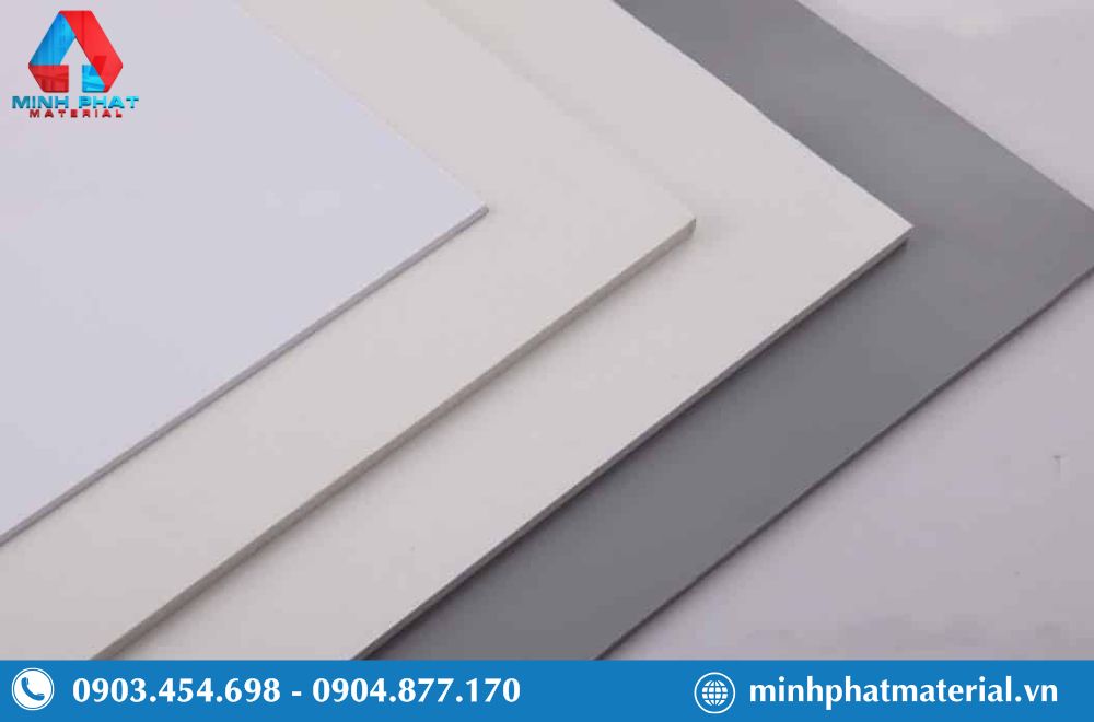 Tấm nhựa PVC 5mm được ưa chuộng nhờ độ bền cao nhờ nhiều ưu điểm vượt trội