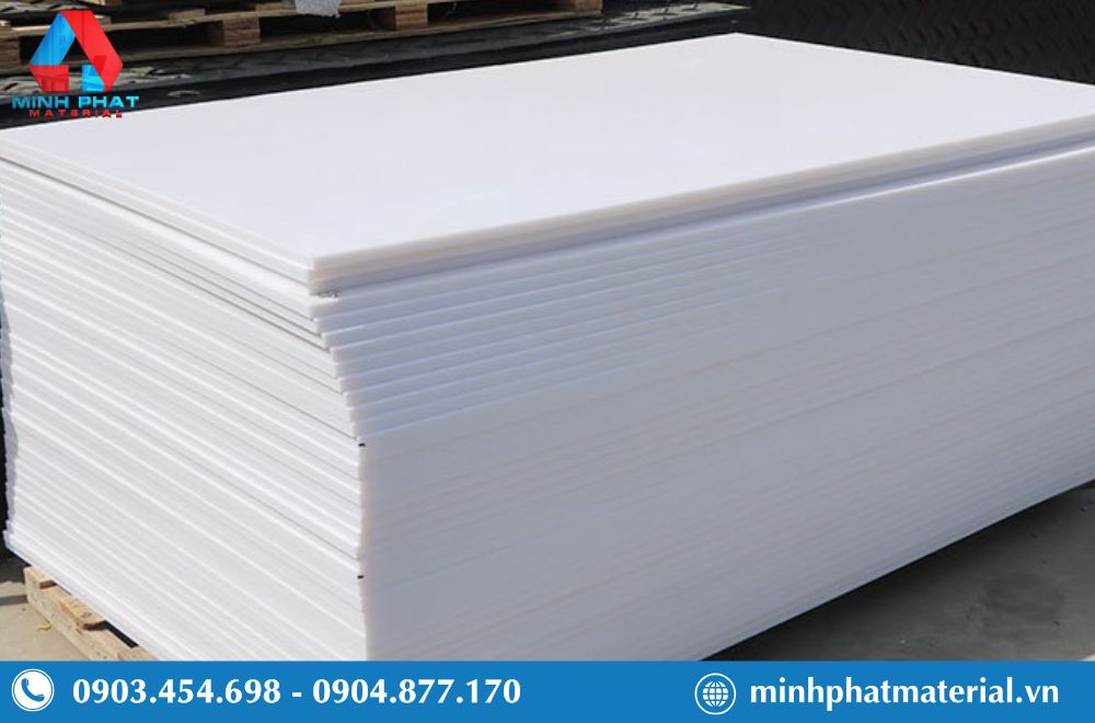 Tấm nhựa PP 10mm luôn giữ được độ bền, tính thẩm mỹ trong quá trình sử dụng