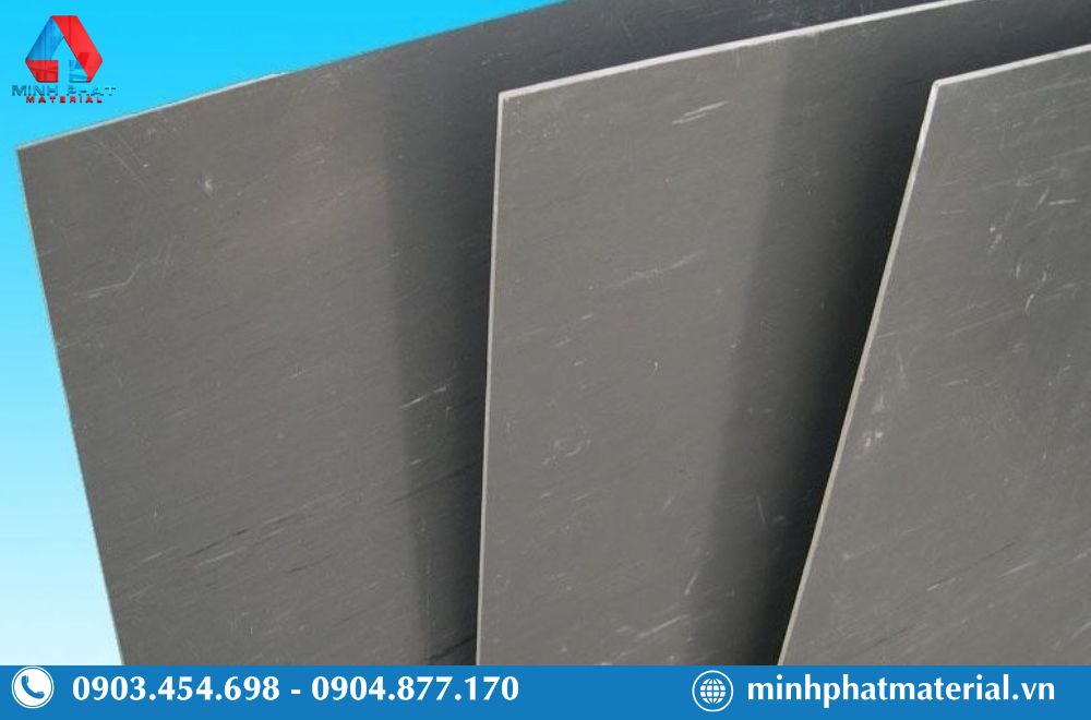 Đặc tính nổi bật của tấm nhựa PVC màu ghi xám