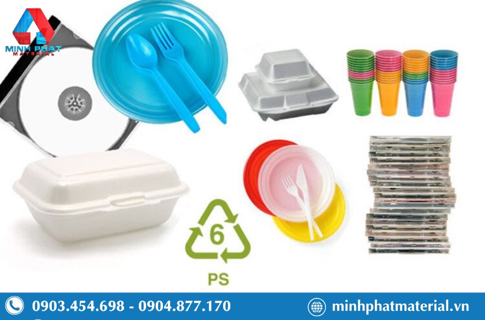 Nhựa PS là gì? Ứng dụng, đặc tính và tính an toàn của nhựa PS