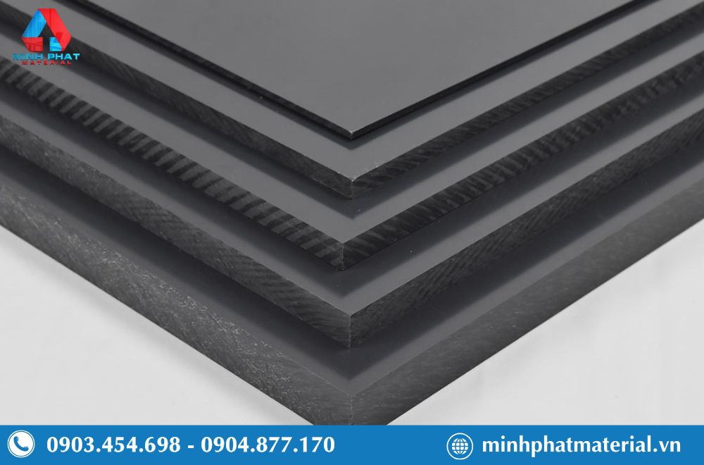 Tấm nhựa PP đen